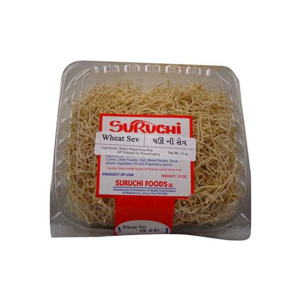Suruchi Wheat Flour Sev 10 oz - Atta / Rice / Dal