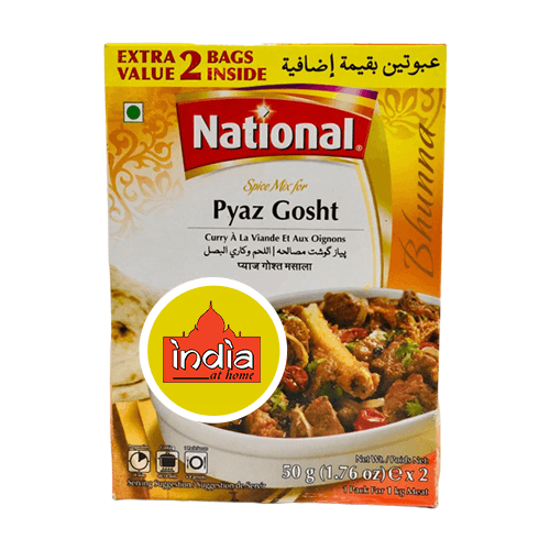 National Pyaz Gosht Masala 50 gms - MDH Masala
