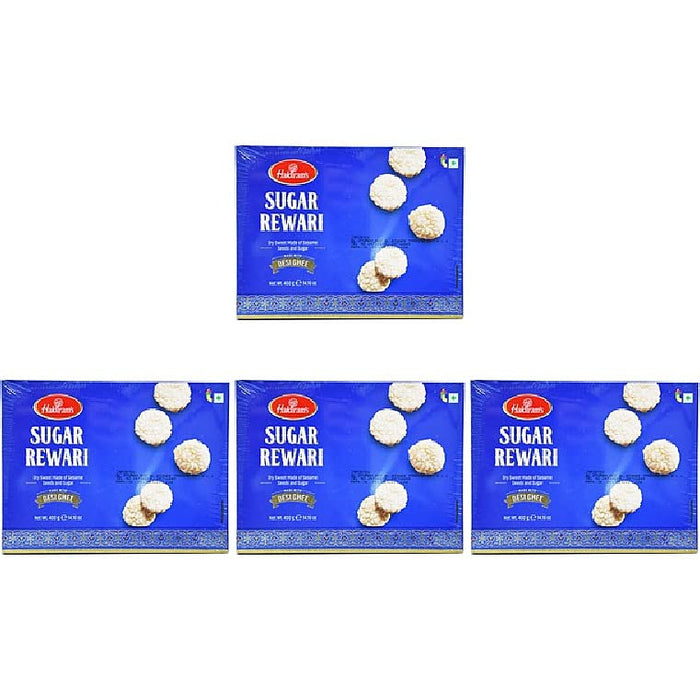Pack Of 4 - Haldiram's Sugar Rewari - 400 Gm (14.10 Oz)