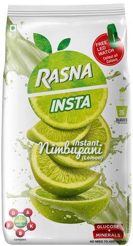 Rasna Lemon Powder 17 Oz - Drink Mix