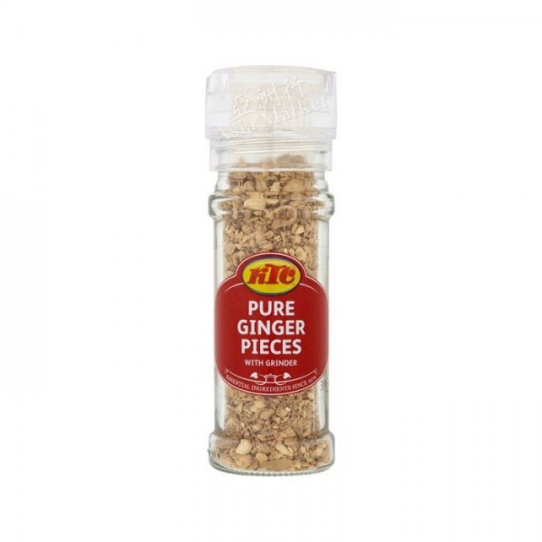 KTC Pure Ginger Pieces 38 gms - Chutney Spread