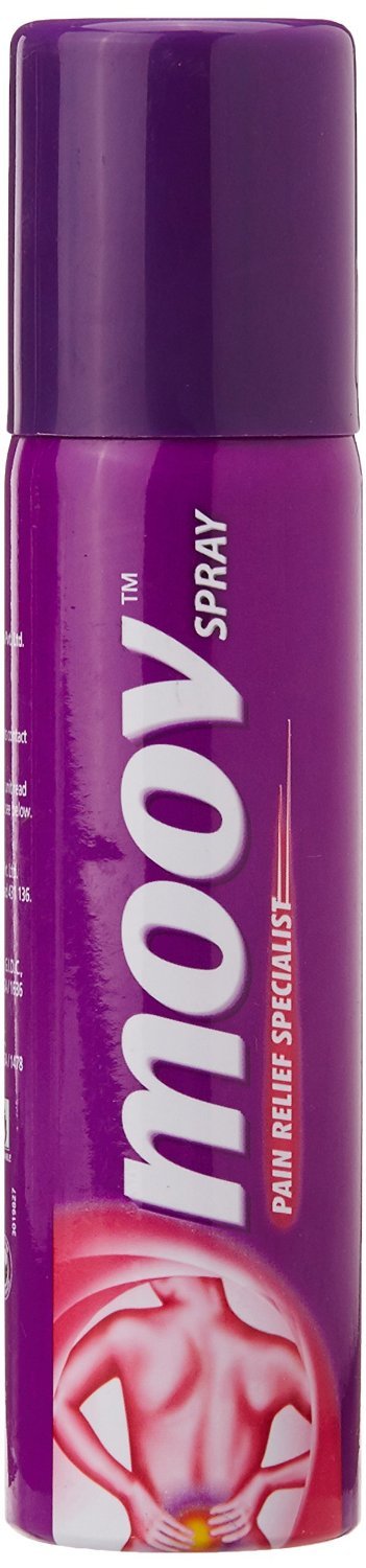 3 x Moov Pain Relief Spray- 80 Gm - Ayurveda & Vitamins