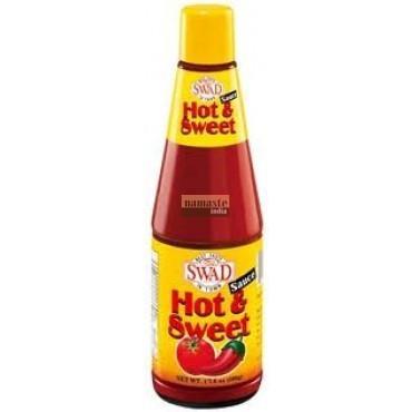 Swad Hot & Sweet Sauce 500 gms - Pickles & Paste