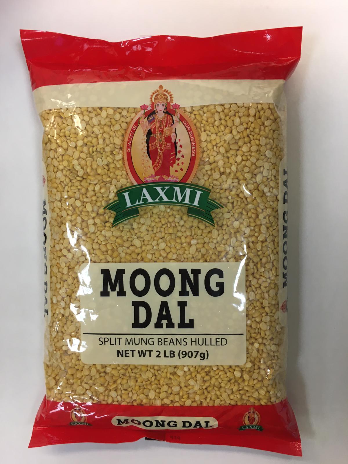 Laxmi Moong Dal (hulled) 2 lbs - Atta / Rice / Dal