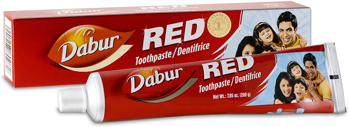 Dabur Red Paste For Teeth & Gums Toothpaste 200g - Mahaekart LLC