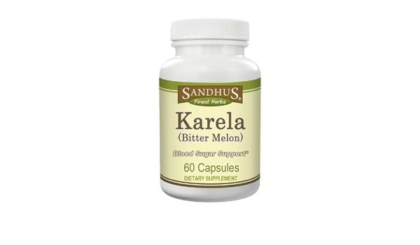 Sandhu's Karela 60 capsules - Ayurveda & Remedies