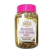 Swad Roasted Flax 200 gms - Mouth Freshneer
