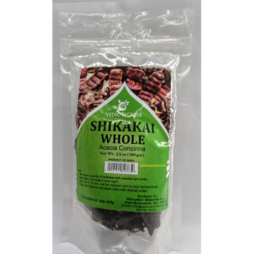 Vedic Secrets Shikakai Whole 100 gms - Ayurveda & Remedies