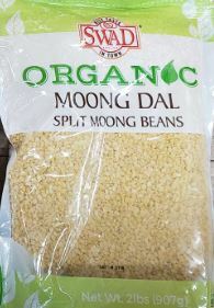 Swad Organic Moong Dal 2 lbs - Atta / Rice / Dal