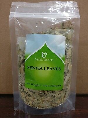 Vedic Secrets Senna Leaves 50 gms - Ayurveda & Vitamins