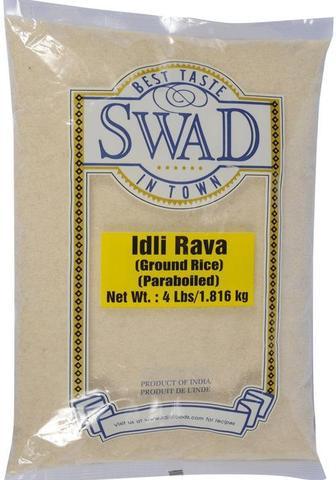 Swad Idli Rawa ( Ground Parboiled Rice) 4 lbs - Atta / Rice / Dal