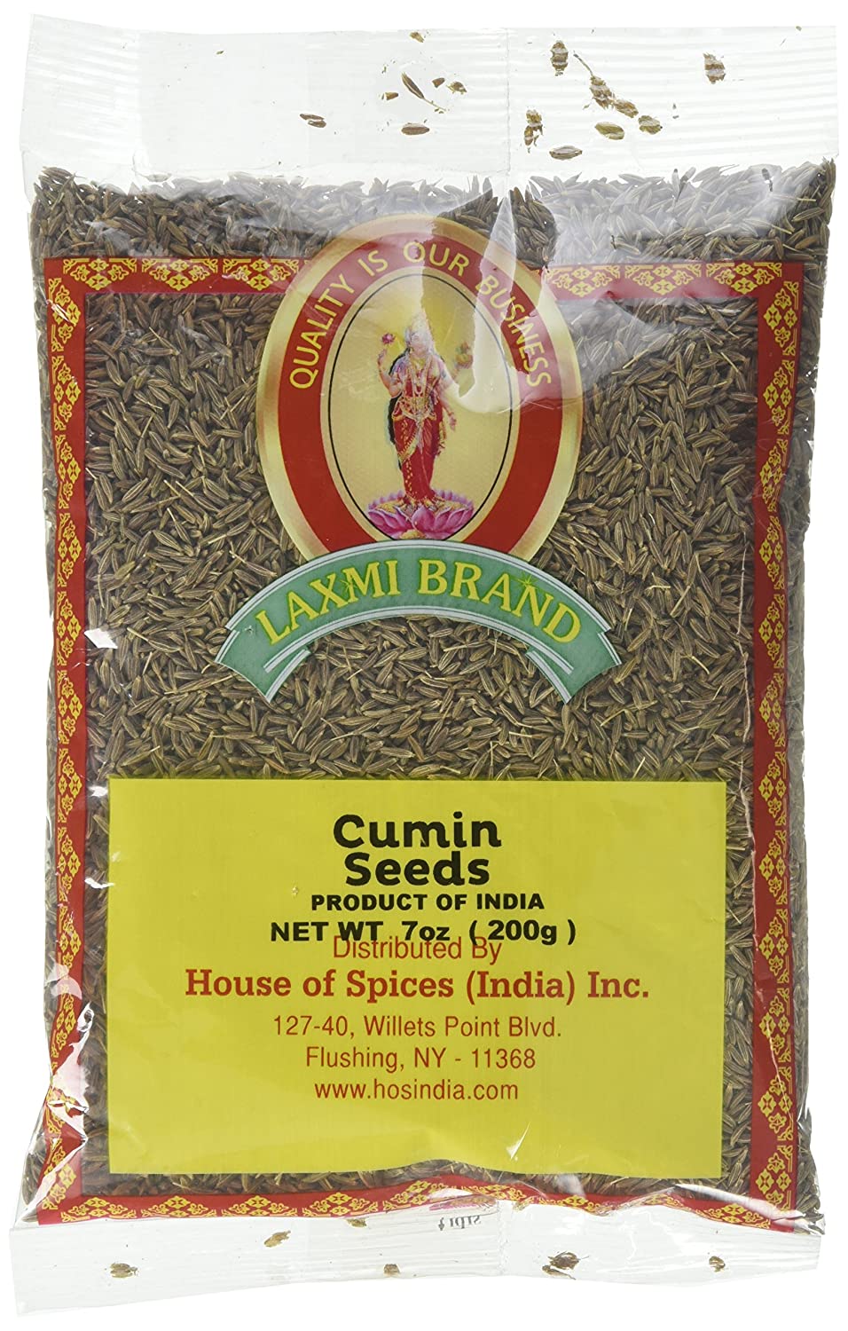 Laxmi Cumin seeds whole 7 oz - Food / Masala / Dal