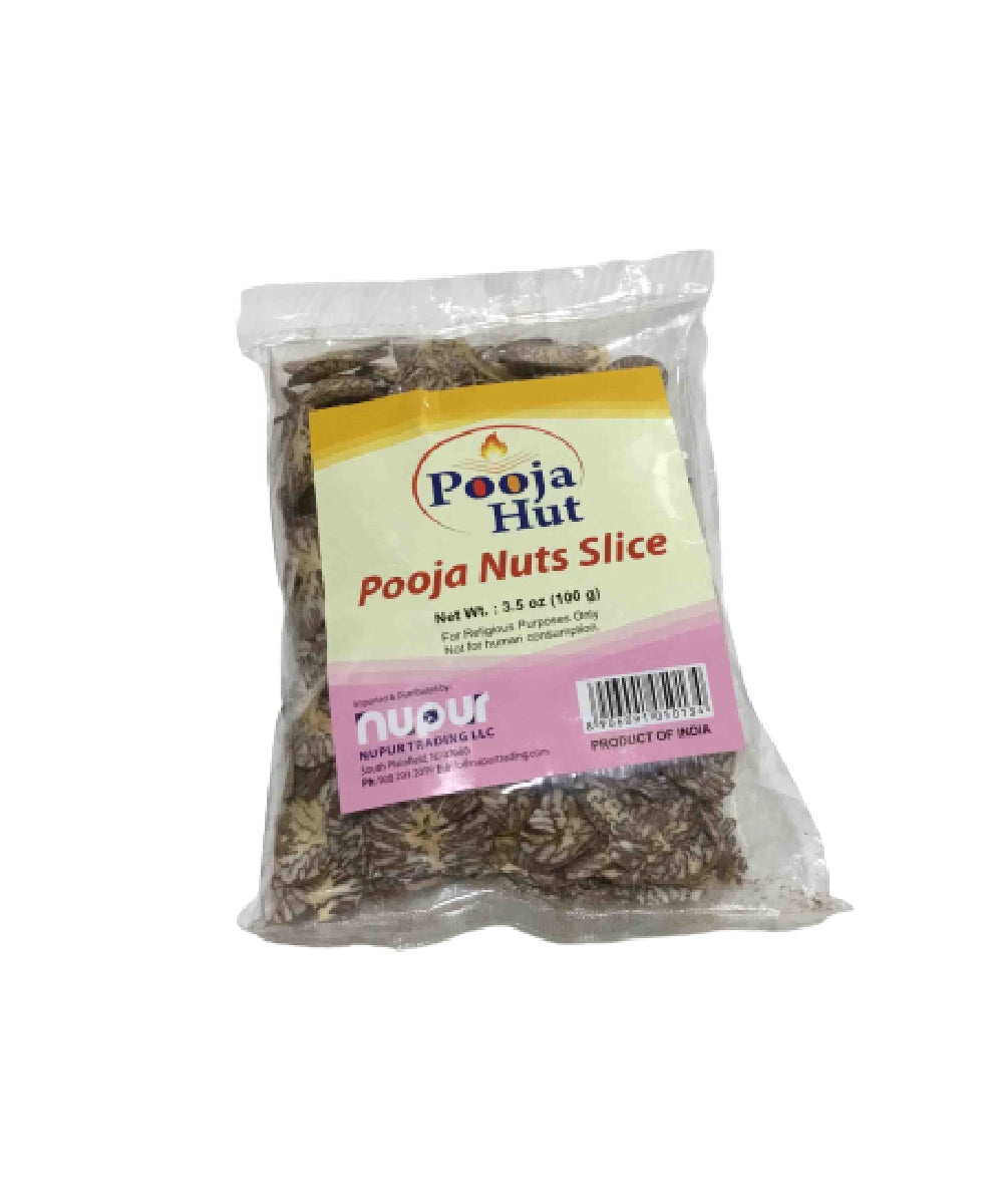Pooja Hut Pooja Nuts Slice - 100 gms - Snacks & Savory
