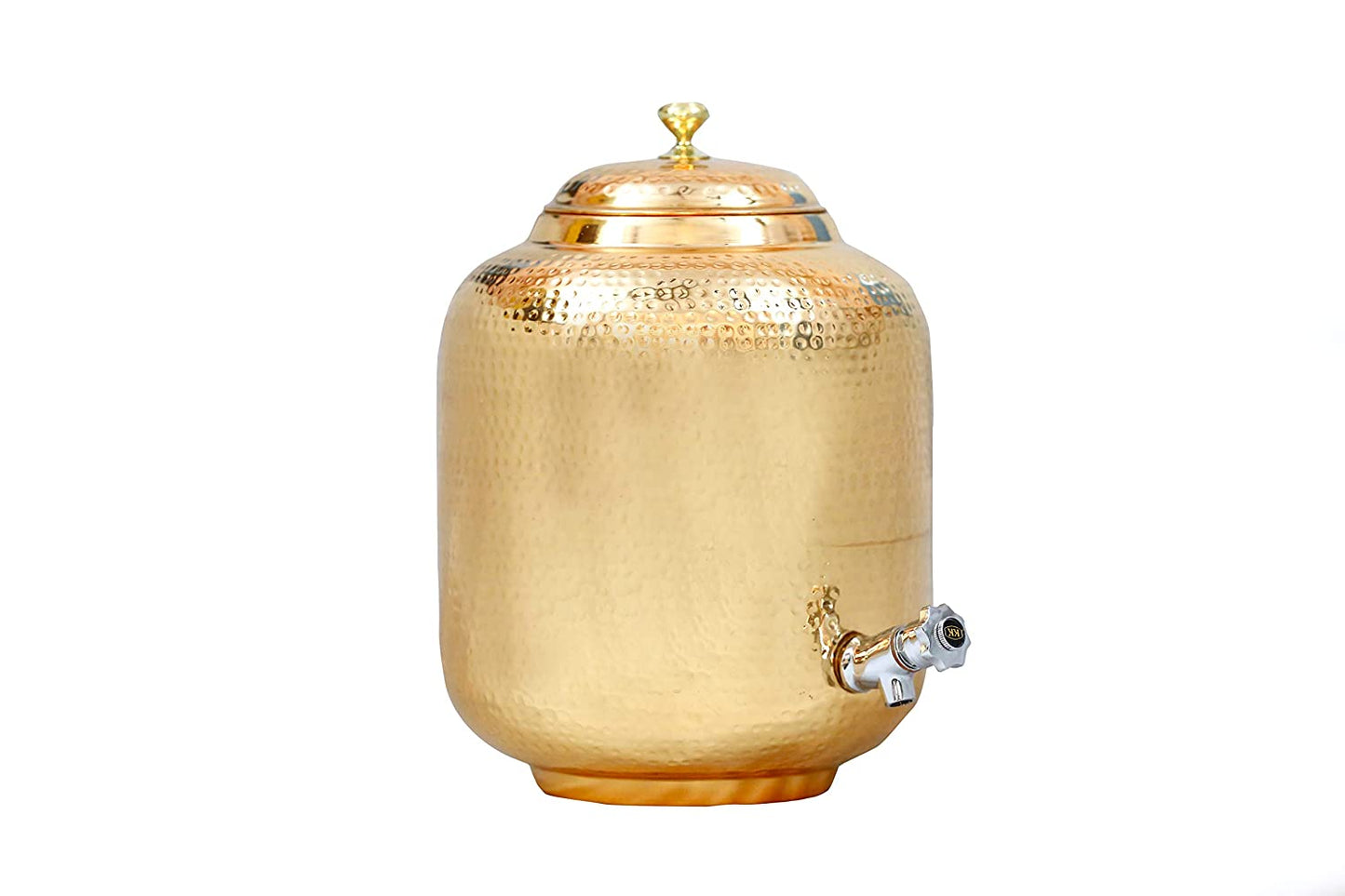 Saga Copper Tanki jointless pure copper 5 Litre - Copper Utensil