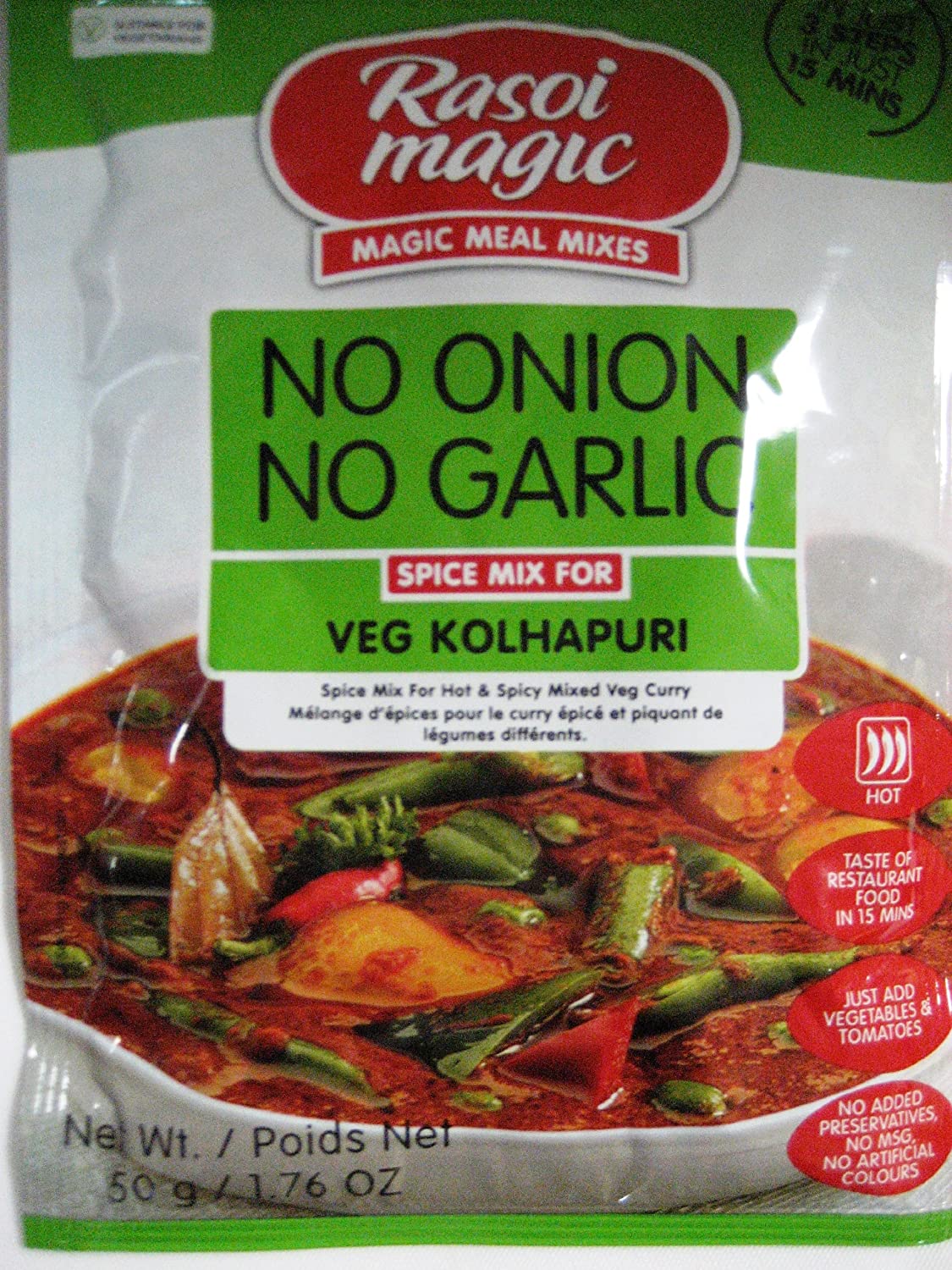 Rasoi Magic Spice Mix- NONG Veg Kolhapuri 50 gms - Food / Masala / Dal