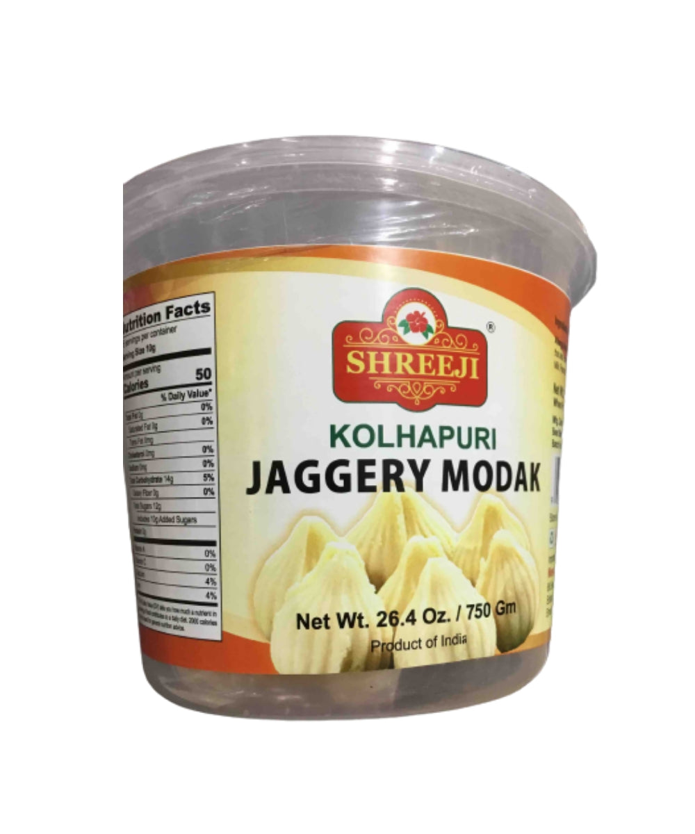 Shreeji Kolhapuri Jaggery Modak 750 gms - Food / Masala / Dal
