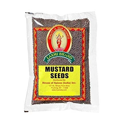 Laxmi Mustard Seeds 23 Oz - Food / Masala / Dal