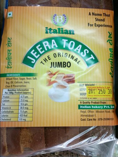 Italian Bakery Jeear Toast India 200 gms - Biscuits & Cookies
