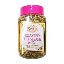 Swad Roasted Flax Sesame Mix Mouth Freshner 200 gms - Atta / Rice / Dal