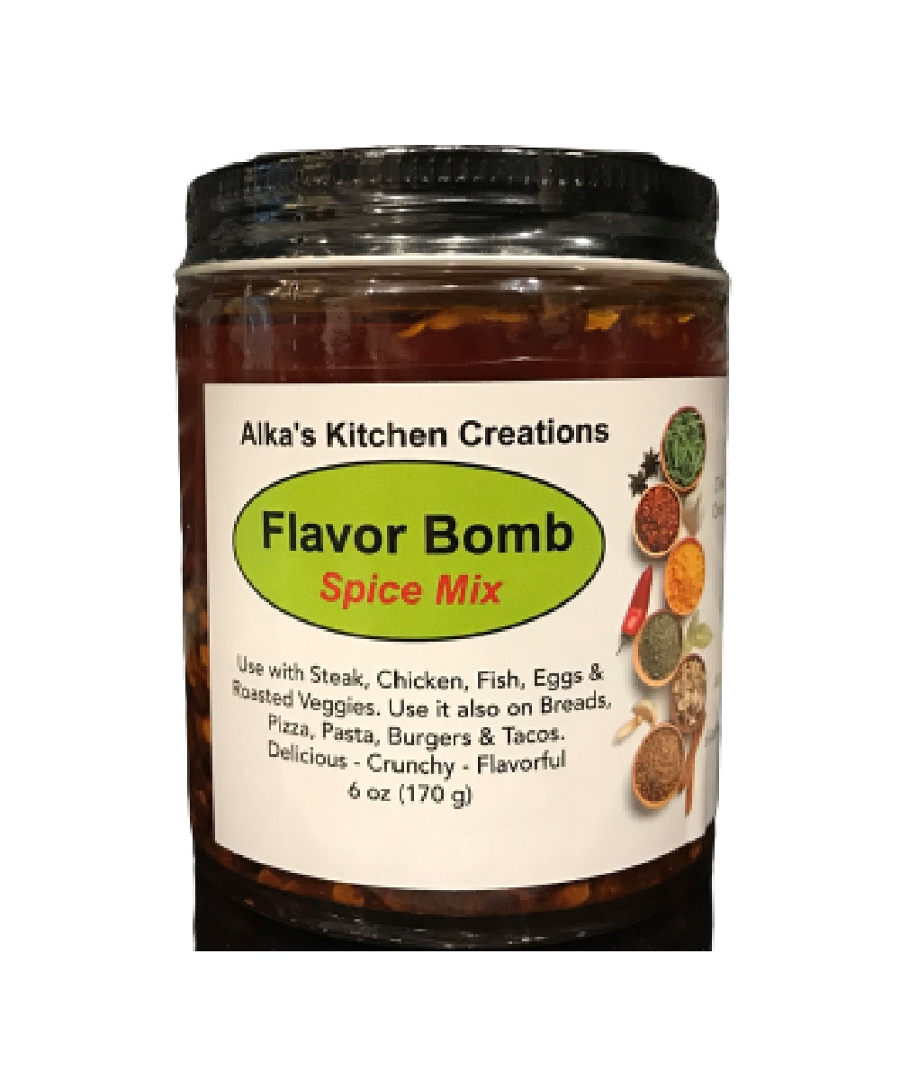 Flavor Bomb Chili Oil Spice Mix 6oz