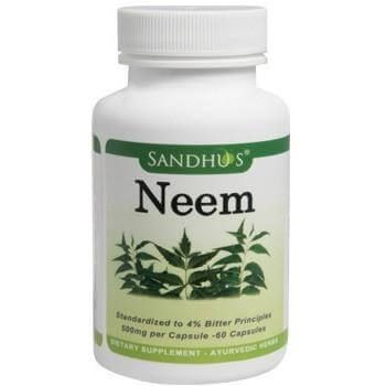 Sandhu's Neem 60 capsules - Ayurveda & Remedies