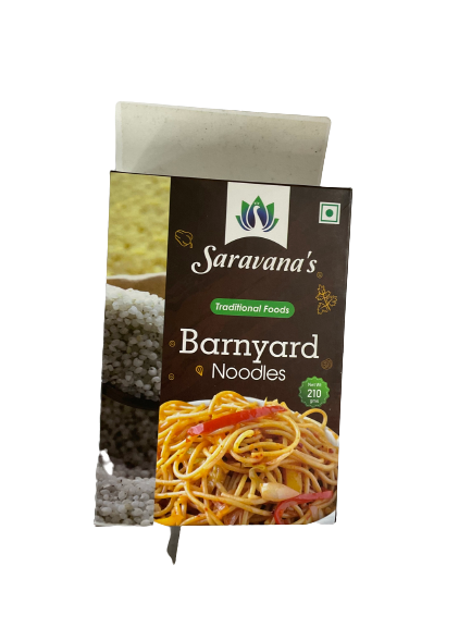 Saravana'S Barnyard Millet Noodles 210 gm - Gourmet Indian Good
