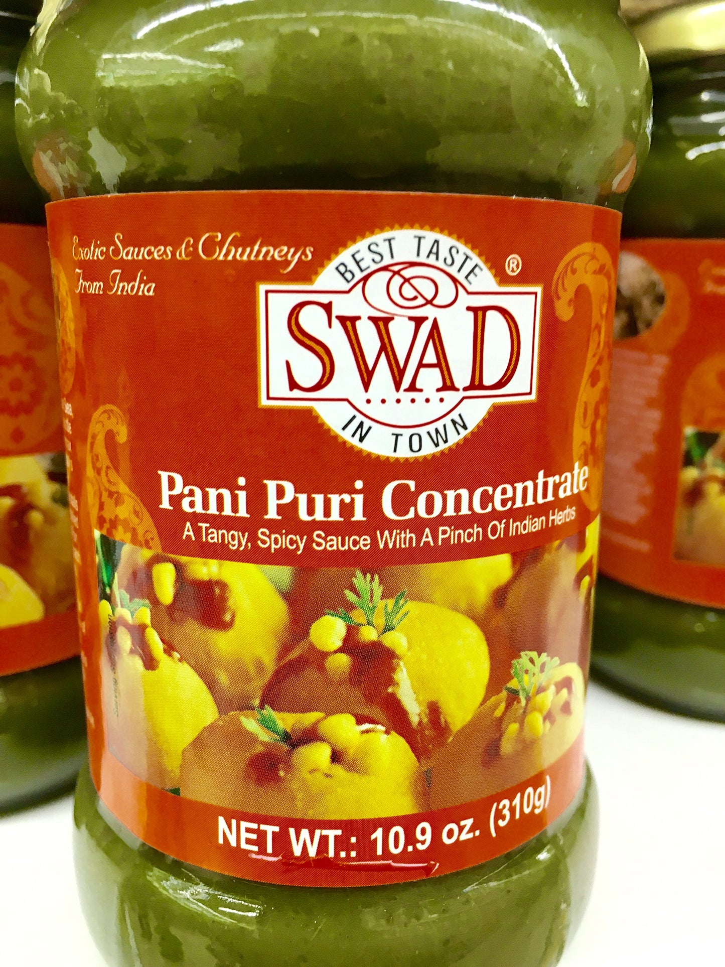 Swad Pani Puri Concentrate 10.9 Oz - Whole Wheat Atta