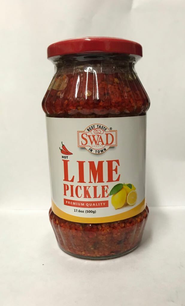 Swad Hot Lime Pickle 500 gms - Pickles & Paste
