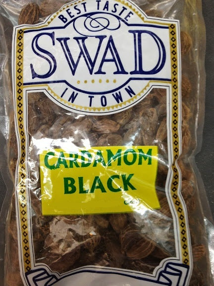 Swad Cardamom Black 7 Oz - Food / Masala / Dal