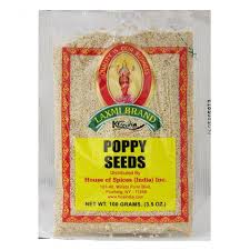 Laxmi Poppy Seeds 3.5 Oz - Indian Spices