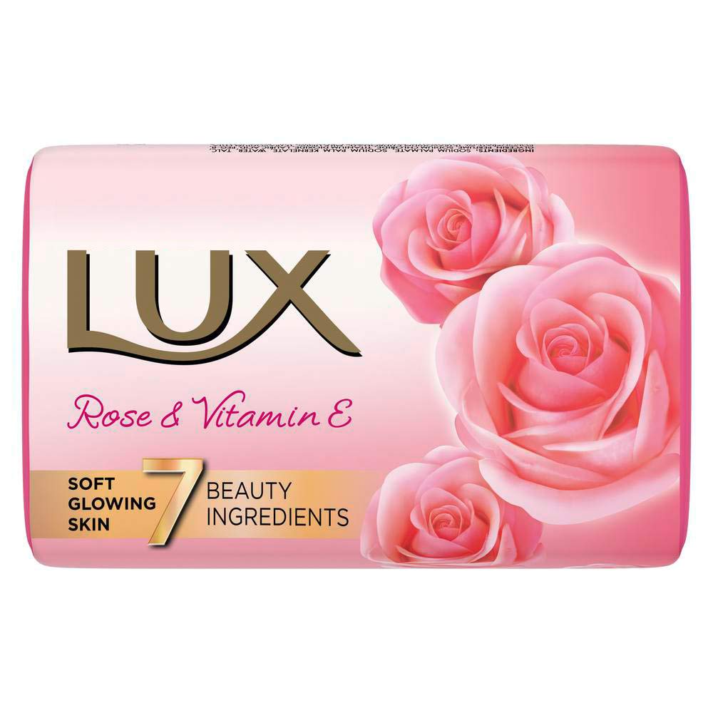 Lux Rose & Vitamin E Soap (Pink) 150gm