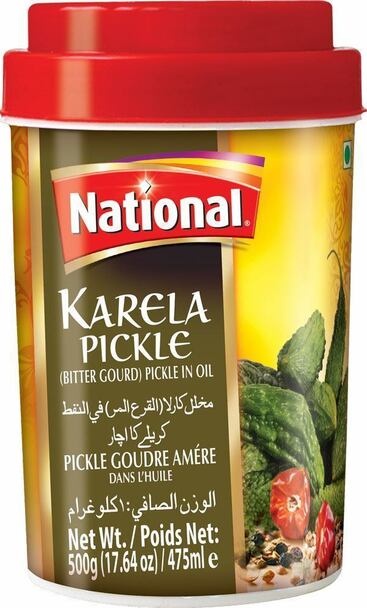 National Karela (bitter Gourd) Pickle In Oil 1 Kg