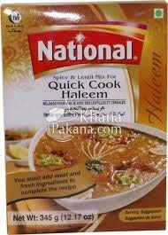 National Quick Cook Haleem 345 gms - Food / Masala / Dal