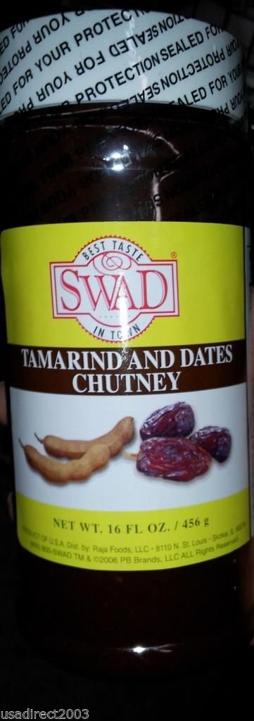Swad Tamarind & Dates Chutney 16 Oz - Tamarind