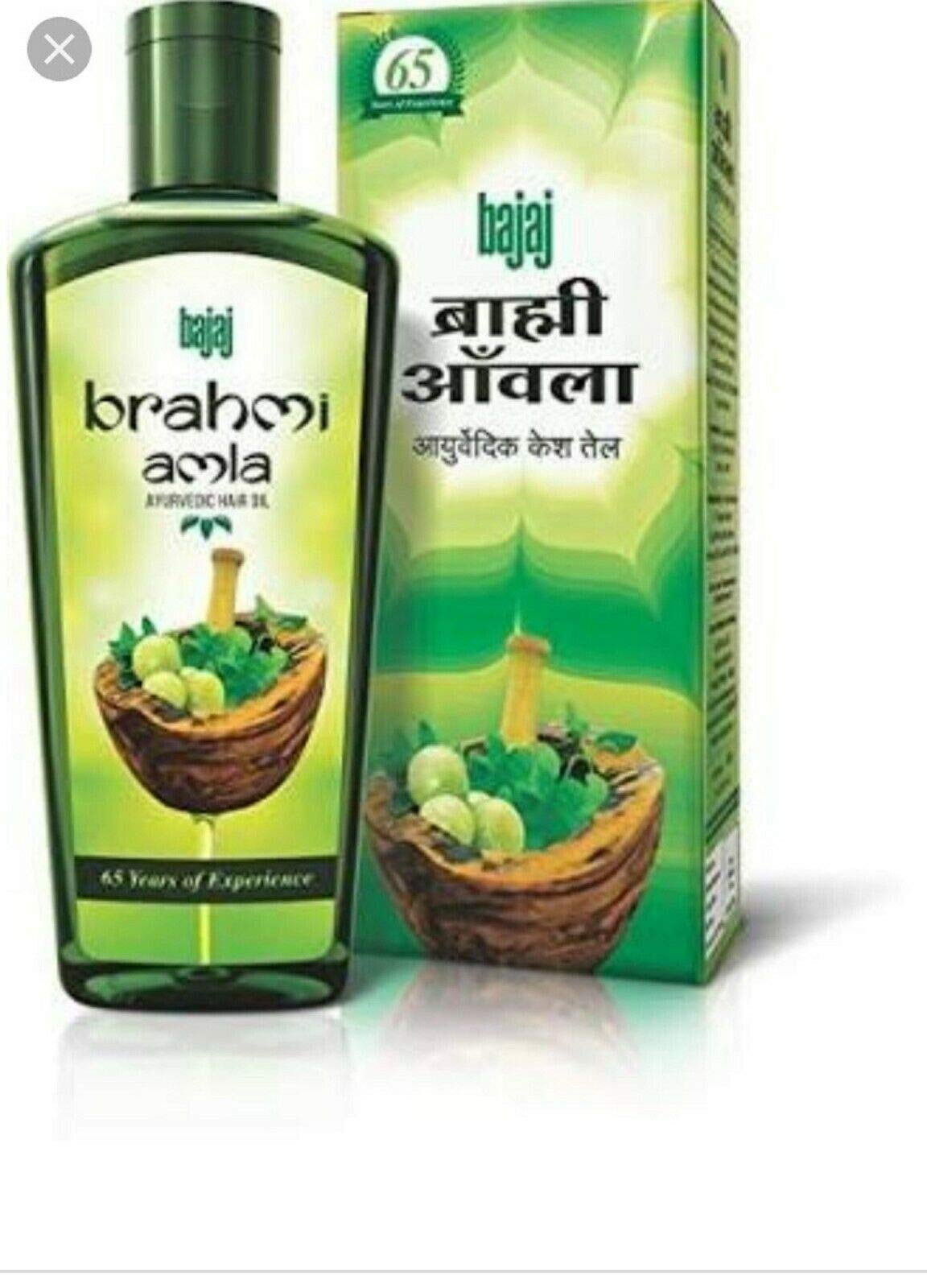 Bajaj Amla Hair Oil - Non sticky Hair Oil Reduce Hair Fall - 1 Pack (Ship from India) (80 ml / 2.70 fl oz)