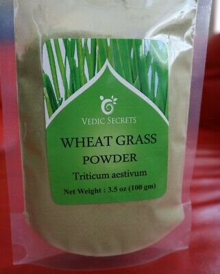 Vedic Secrets Wheat Grass Powder 100 gms - Ayurveda & Vitamins