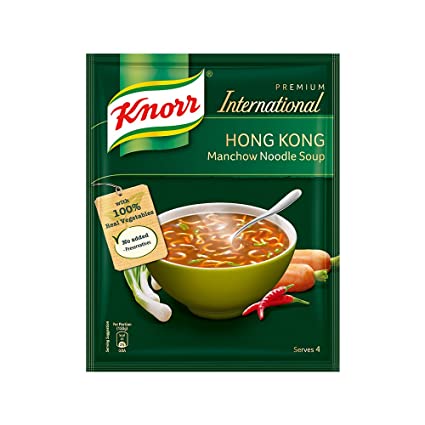 Knorr Hongkong Manchow Noodle Soup 46 gms - Food / Masala / Dal