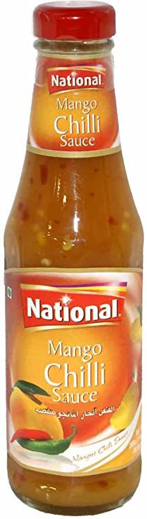 National Mango Chilli Sauce 300 gms - Chutney Spread