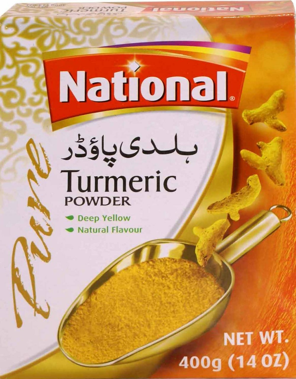 National Turmeric Powder - 400 gms - MDH Masala