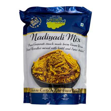 Ramji Damodar Nadiadi Mix 400 gm - Snacks & Savory