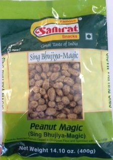 Samrat Snacks Sing (Peanut) Bhujiya - Magic 400g