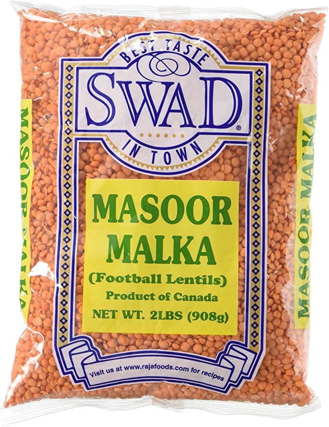 Swad Masoor Malka (football Lentils) 4 lbs - Food / Masala / Dal