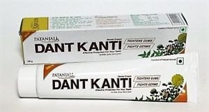 Patanjali Dant Kanti Toothpaste 100g (Pack of 2) - 200g (2 x100g) - Bath & Shower
