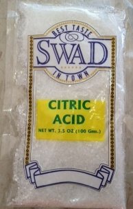 Swad Citric Acid 7 Oz - Food / Masala / Dal