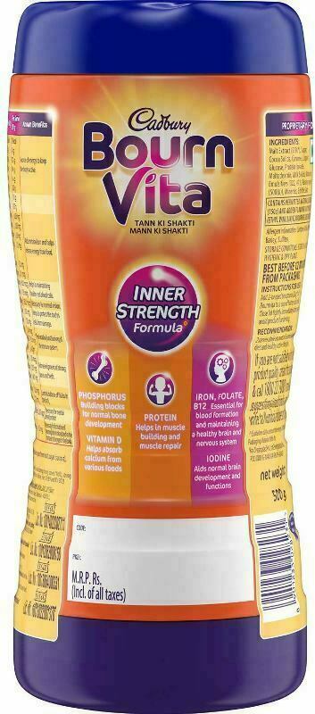 Bournvita Jar 500 G | Contain Vitamin D For Absorb Calcium From Milk - Mahaekart LLC