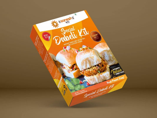 Ganesh Bhel Ready to Eat - Special Dabeli Kit 220g