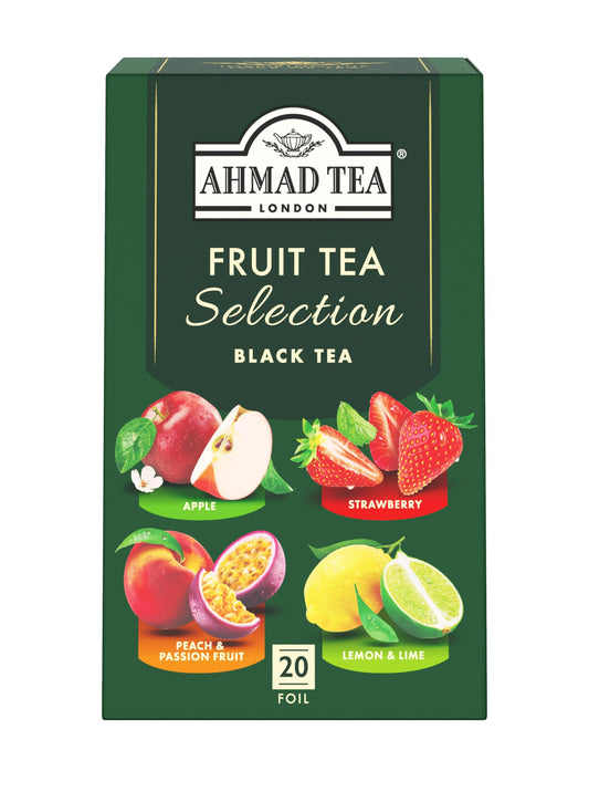 Ahmad Tea Fruit Tea Selection 20 foil teabags