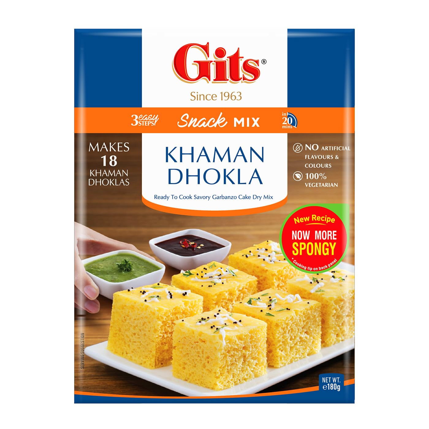 Gits Khaman Dhokla Mix, 6.3 Ounce