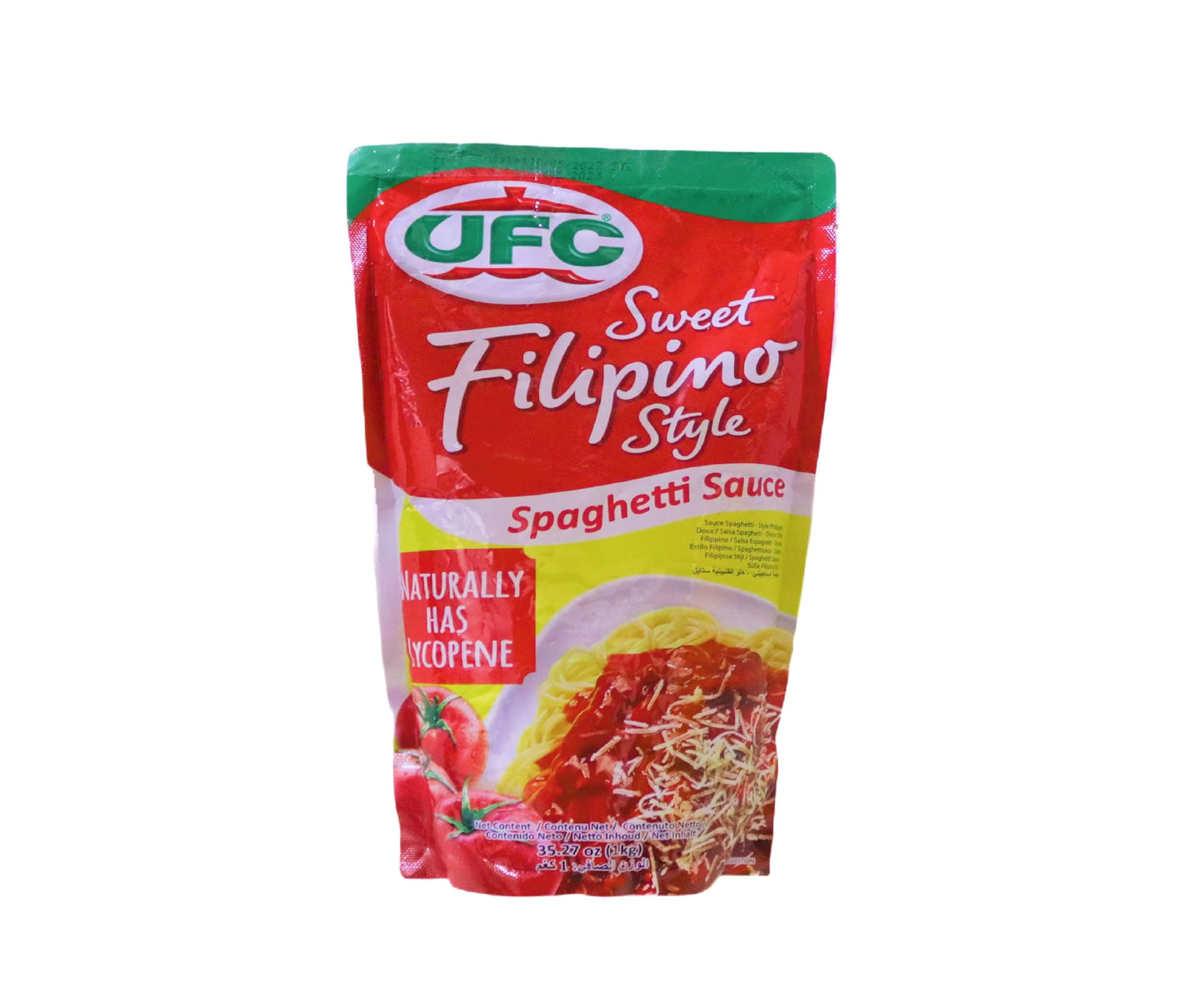 UFC Spaghetti Sauce, Sweet Filipino Blend, 1kg Doypack