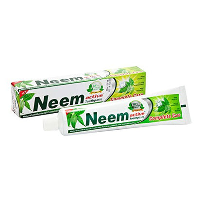 Neem Active Herbal Toothpaste w/ Pure Extract of Neem Herb 2 Pack (2 x 200 g) - Bath & Shower